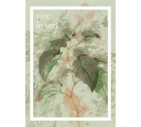 Komar Quadro da parete "Vive le vert", dimensioni: 50 x 70 cm, stampa artistica decorativa, soggiorno, camera da letto
