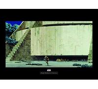 Komar RMQ Yavin Temple - Decorazione da Parete per cameretta dei Bambini, Motivo: Star Wars, 3 Dimensioni Disponibili, Multicolore, WB165-70x50