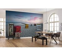 Komar SHX9-061 - Carta da parati fotografica in tessuto non tessuto, misura XXL, decorazione naturale, paesaggio, camera da letto, soggiorno, ufficio, corridoio, dimensioni 450 x 280 cm (L x A)