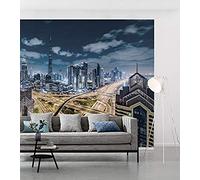Komar SHX9-103 - Carta da parati fotografica in tessuto non tessuto, misura XXL, decorazione, paesaggio, camera da letto, soggiorno, ufficio, corridoio, dimensioni 450 x 280 cm (L x A), multicolore