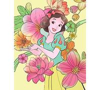 Komar Snow White Flowers, Multicolore, 40 x 50 cm