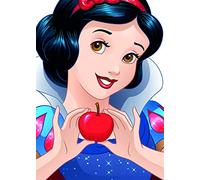 Komar Snow White Portrait, Multicolore, 50 x 70 cm
