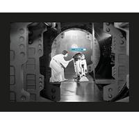 Komar Star Wars Classic Leia R2D2 Upload - Dimensioni: 70 x 50 cm, stampa artistica (senza cornice)