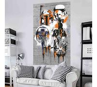 Komar-VD 55,88 cm (022") Celebrate The Galaxy "Star Wars-Carta da parati, colore: multicolore