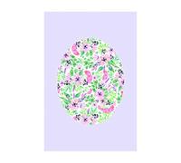 Komar Wandbild von Shelly Patterns Lavanda | Poster, Immagine, Wohnzimmer, Schlafzimmer, Dekoration, Kunstdruck | ohne Rahmen | P037D-50x70 Pittura murale, Poliestere, Colorato, 50 x 70 cm