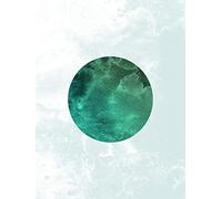 Komar Wandbild von Solum Orbis | Poster, Immagine, Wohnzimmer, Schlafzimmer, Dekoration, Kunstdruck | ohne Rahmen | P095C-30x40 Pittura murale, Polivinilcloruro (PVC), Blu, Bianco, 30 x 40 cm