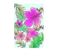 Komar WB010-50 x 70 cm Disney - Quadro da Parete con Fiori di Ariel, Decorazione per la cameretta dei Bambini, Stampa Artistica, Dimensioni 50 x 70 cm (Larghezza x Altezza) Senza Cornice
