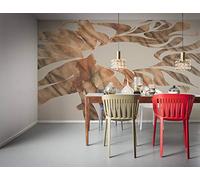 Komar WTD - Carta da parati in tessuto non tessuto, motivo: Autun Leaves, 400 x 250 cm (larghezza x altezza)