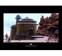 Komar WTD - Quadro da Parete Star Wars Classic RMQ Jabbas Palace, Stampa Artistica Senza Cornice WB150-70 x 50 cm, Dimensioni 70 x 50 cm (Larghezza x Altezza)