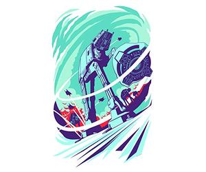 Komar WTD WB109-50x70 - Quadro da Parete con Immagine di Star Wars Classic Vector Hoth, Decorazione per la cameretta dei Bambini, Senza Cornice, Dimensioni: 50 x 70 cm (Larghezza x Altezza)