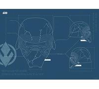 Komar WTD WB177-70x50 - Decorazione murale con Immagine di Star Wars EP9, per Camera dei Bambini, Camera dei Bambini, Decorazione Artistica Senza Cornice, 70 x 50 cm (Larghezza x Altezza)