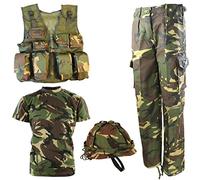 Kombat UK - Bambini Esercito DPM No1 Combo Set, Bambino, DPM No1, Camo, 12-13 Anni