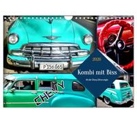 Kombi mit Biss - Als der Chevy Zähne zeigte (Wandkalender 2026 DIN A4 quer), CALVENDO Monatskalender: Der Chevrolet Station Wagon von 1952 in Kuba