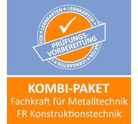 Kombi-Paket Fachkraft für Metalltechnik FR Konstruktionstechnik - Basis + Wiso Lernkarten