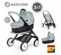 Kombinato Maxi Cosi passeggino per bambole grigio-verde
