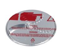 Kombischeibe Per Sezioni Raspe BOSCH Muz4kp1 00468742 per Robot da Cucina