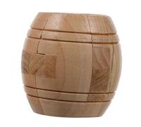 KOMBIUDA 1 Pz Puzzle Legno Lock Ming Barile Educativo per Adulti Sblocca Divertimento e Sviluppa per Allenare