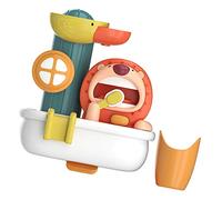 KOMBIUDA 1 Set Bagno Forma Leone con Ventosa da Bagno per Leggero Adatto per Docce e Bagni Indoor