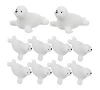 KOMBIUDA 10 Miniature Resin Arctic Animals da Decorazioni per Micro Terrari e Acquari per da Scrivania e Regali per Amanti Della Marina e