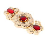 KOMBIUDA 10 pezzi Bottoni Han Suit in Metallo con Chiusura Farfalla e Pietre Preziose Fermagli Decorativi per Cheongsam e Mantelli Stile Vintage Design Intricato e Resistente