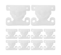 KOMBIUDA 10 Pezzi Di Fermaporta A Ventosa Per Porta Dell'Armadio Fermaporta A Rullo Per Porta Marina In Plastica Per Mobili Per Armadi