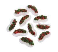 KOMBIUDA 10 Pezzi Posti a sedere nel salotto mobili in miniatura Accessori per la casa delle bambole piante da casa delle bambole miniature di case delle bambole AbS