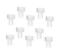 KOMBIUDA 10 Pezzi Valvole A Becco D'anatra in Silicone Per Tiralatte Sostituzione Parti Anti-ritorno Adatte 2.2 Cm