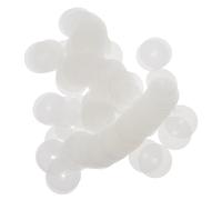 KOMBIUDA 100 Pezzi Blocca Ganci per Pegboard in PE Resistente Antiscivolo Facile da Usare Fermagancio Riutilizzabile per Espositori e Scaffali