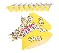 KOMBIUDA 100pezzi Sacchetti Per Popcorn Con Borse Per Snack Per e Snack Per e Cinema