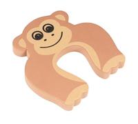 KOMBIUDA 10pezzi Fermaporta Sicuro Per Per Eva Creativa Scimmia Marrone Fermaporta Anti-chiusura Per Sicurezza Domestica e Giocattoli