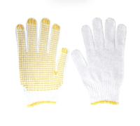 KOMBIUDA 12 Paia Guanti da Lavoro in Cotone Bianco, Leggeri e Resistenti | Miniera e Cantiere, Resistenza ad Acidi Deboli e Alcali, Facile da Indossare, Anti Corrosione