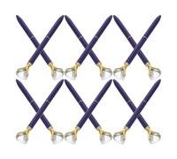 KOMBIUDA 12 Pezzi Penna Sfera Nera in Ferro Design Elegante e Cristalli Brillanti, Penne Sfera per Ufficio e Festa Scuola Decor, Set da 12 Penne Metalliche Durevoli