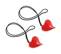 KOMBIUDA 1paio Clip Per Bavaglini e Ciucci Di Clip Multifunzionali Per Passeggini e Accessori Per Pappa Facili Da Lavare e Sostituire