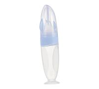 KOMBIUDA 1pezzi Squeeze Feeder Silicone Per Bottiglia Per Cerealini Silicone Alimentare Design Ergonomico Per Svezzamento
