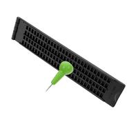 KOMBIUDA 1set Kit Didattici Braille Per Apprendimento Per Non Vedenti e Lavagna Braille e Stilografica Utensili Essenziali Per Educazione e Scrittura