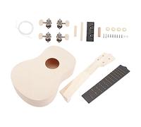 KOMBIUDA 1set Kit Ukulele Per Ragazzo Ragazza Completo Per Creare Strumenti Musicali Facile Assemblaggio e Design Personalizzabile Per Sviluppare Creatività e Manualità Con Superficie