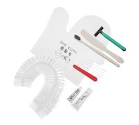 KOMBIUDA 1set Viaggio Per Igiene Personale Kit Riutilizzabile Per Hotel Include Spazzolino Pettine e Accessori Per Viaggi e Soggiorni Brevi