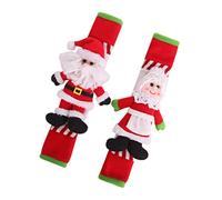 KOMBIUDA 2 Coprimaniglie Natalizie Vecchia Nonna Nonno Copriporta Frigorifero Festivo Pratico Per Forno A Microonde Frigorifero Cucina