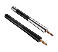 KOMBIUDA 2 Pezzi Antenna Auto Carbonio Antenna Radio Breve per Ricezione Am Fm Accessorio Stile per Veicoli