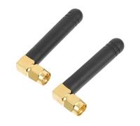 KOMBIUDA 2 Pezzi Antenna Sma Guadagno Antenna Omnidirezionale con Design Vite per Potenziato e Installazione Facile