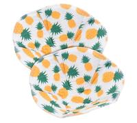 KOMBIUDA 2 Pezzi Copertura Per Contenitori Da Microonde in Materiale Resistente Riutilizzabile Design e Fantasie Di Frutta Leggero e Portatile Per Proteggere Il Contenitore Da Scottature e