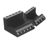 KOMBIUDA 2 Pezzi Etichettatrice per Flaconi di Olio Essenziale, Stampante Etichette per Bottiglie da 3ml, Pla Nero, Facile da Usare, per Produzione e Piccole Imprese Stile Stili multipli