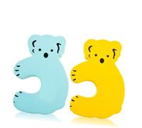 KOMBIUDA 2 Pezzi Fermaporta a Koala in Eva, Protezione Anti-pizzico per Dita dei Ragazzo Ragazza, Montaggio Facile, per Porta della Stanza Colore Casuale
