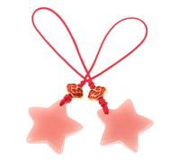 KOMBIUDA 2 Pezzi Glow in Dark Keychain Sturdy Phone Strap For Backpack Purse Cute Pendant For Unique And