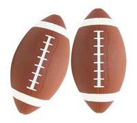 KOMBIUDA 2 Pezzi Pallone Da Rugby Per Bambini Pallone Gonfiabile Pvc Per Esterni