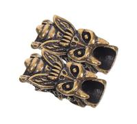 KOMBIUDA 2 Pezzi per Braccialetti e Orecchini Pendenti Piccoli in Metallo Resistenti con Simbolismo Unità e Diligenza