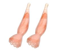 KOMBIUDA 2 Pezzi Strumenti Guasha in Cera D'api Per Massaggio Manuale Facciale Bacchetta A Forma Di Loto Per Agopressione Unisex Strumenti Per Automassaggio Del Viso