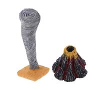 KOMBIUDA 2 Scientifico Disastri Naturali con Tornado e Educativo Interattivo per Casa Scuola e Aula Resistente e Stimola Creatività e