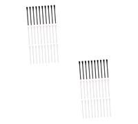 KOMBIUDA 2 Set Set Di Gambe Per Occhiali Vintage Pastiglie Per Occhiali Braccio Degli Occhiali Da Sole Spettacolo Orecchie Occhio Pinze Orecchio Polsini Impugnature Gel Di Silice 15 Paia*2