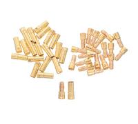KOMBIUDA 20 Set Connettori Banana Bullet per Motori Rc Esc Conduttività Resistenza e Compatibilità per Appassionati Modellismo